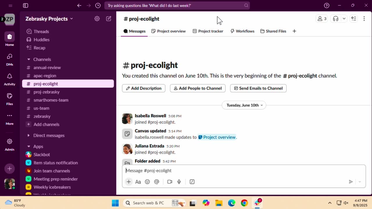 Courses for Slack: Slack Pro 2025 Beginner - Skillsoft