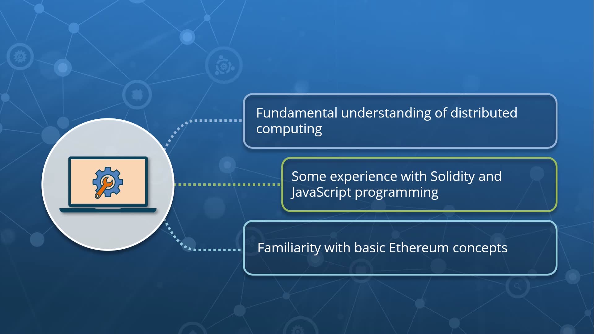 Courses for Blockchain: Ethereum Intermediate - Skillsoft