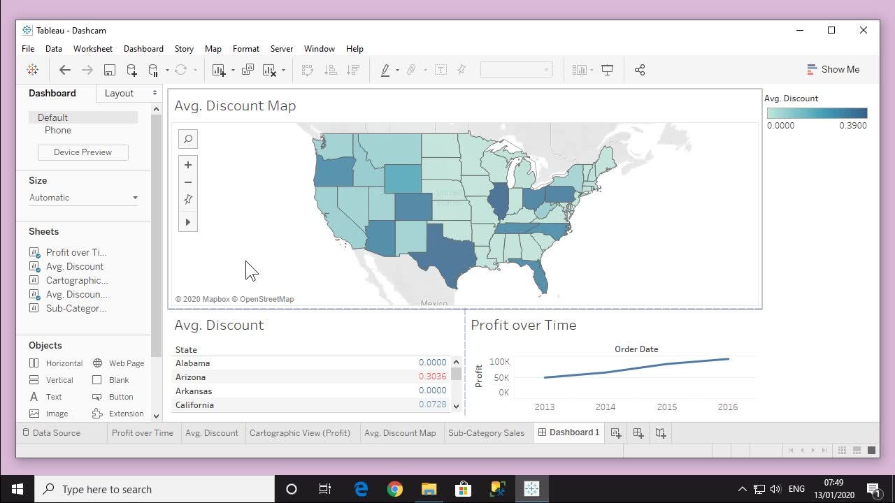 Data Visualization with Tableau Proficiency (Advanced Level) - Skillsoft