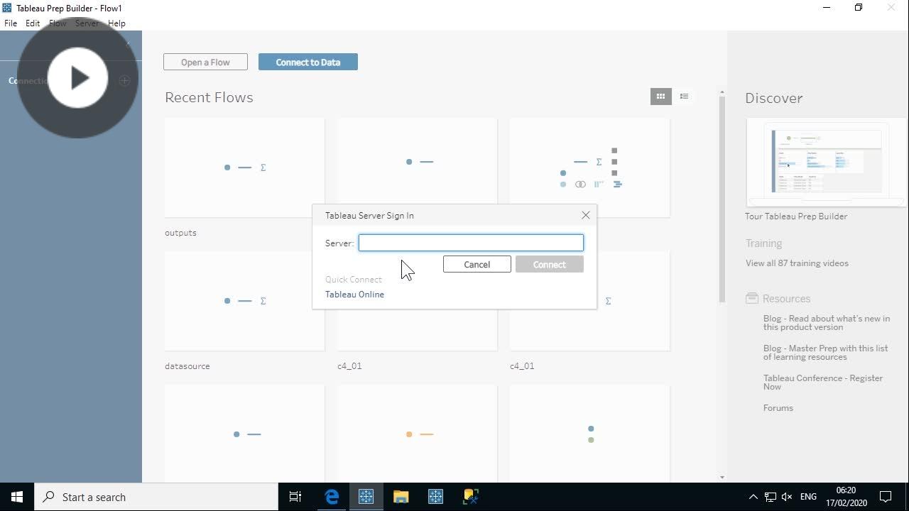 tableau prep builder icon