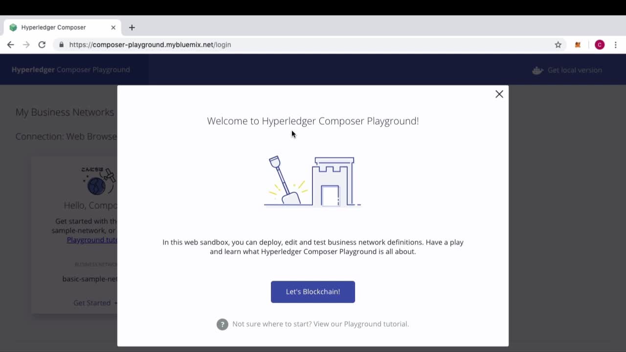 Smart Contracts & Hyperledger Fabric: Hyperledger Composer Playground -  Blockchain - INTERMEDIATE - Skillsoft