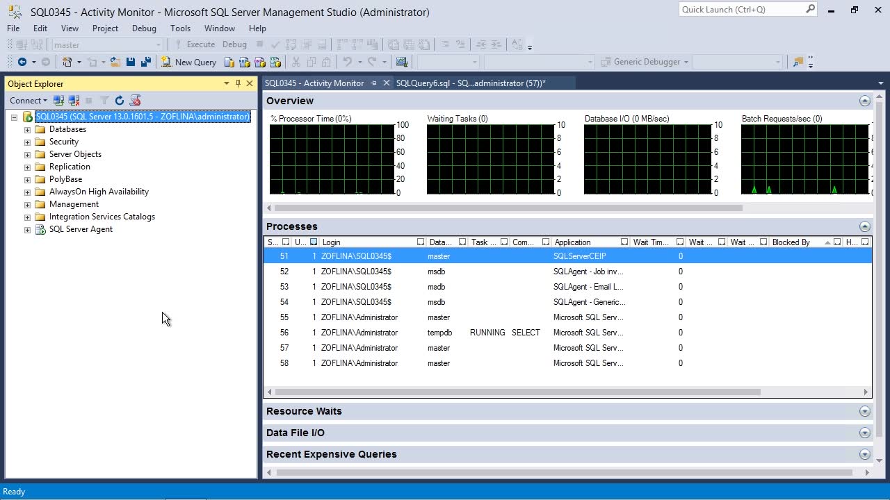 Microsoft SQL Database Administration Competency (Intermediate Level ...