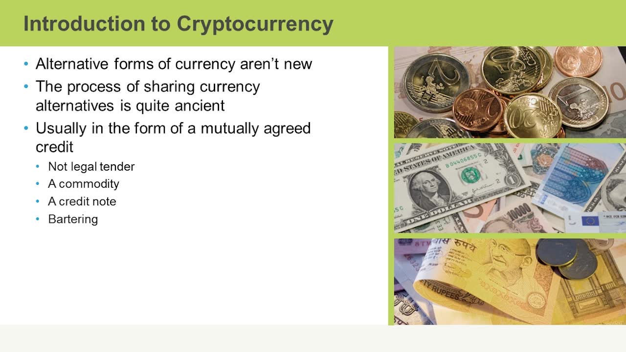 Cryptocurrency & Cryptography - Blockchain - BEGINNER - Skillsoft