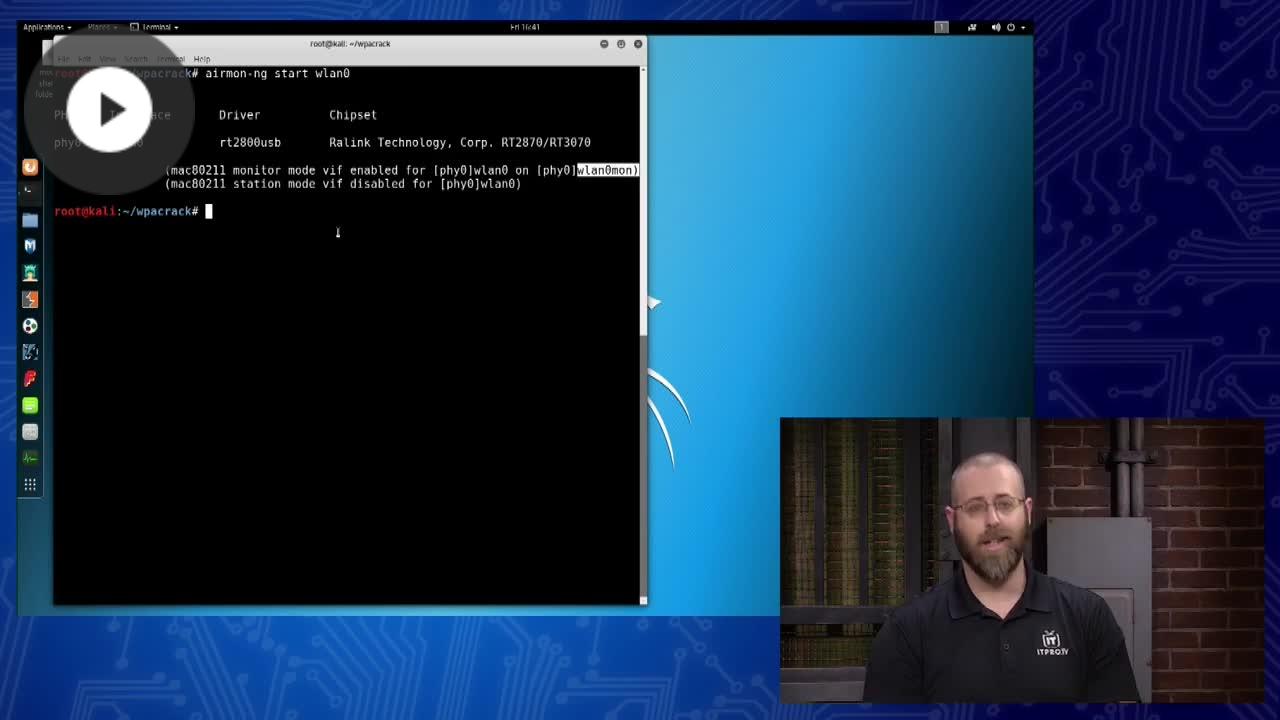 Ethical Hacker: Cracking & Mobile Hacking - Ethical Hacker 10 -  INTERMEDIATE - Skillsoft