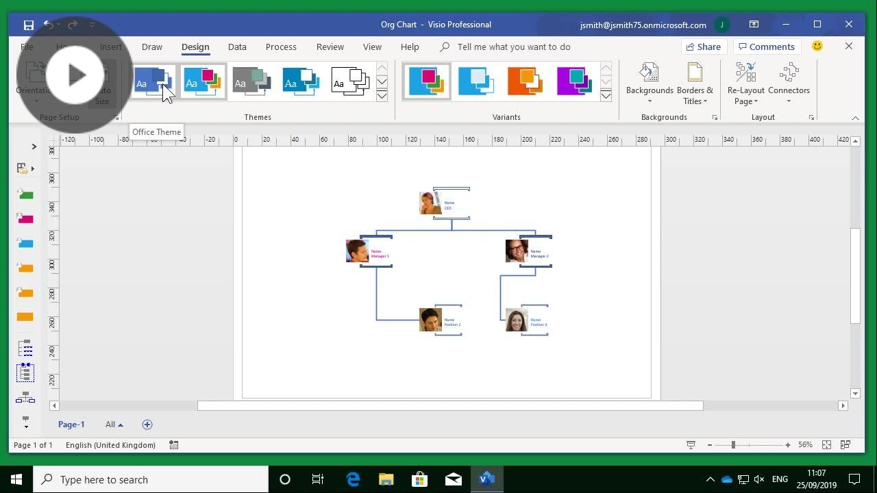 microsoft visio 2019 demo