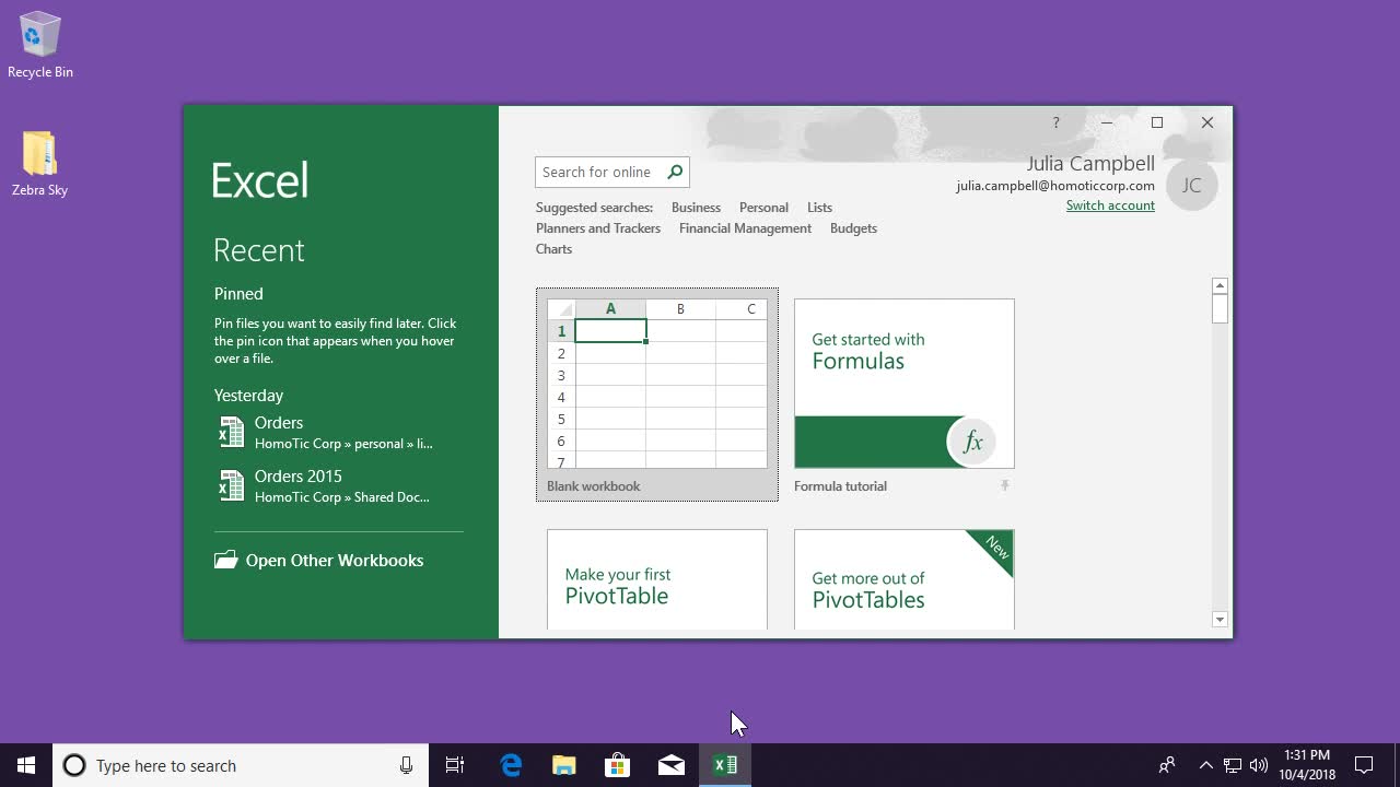 Courses for Microsoft Office Specialist: Associate (Office