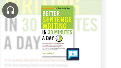Better Sentence Writing in 30 Minutes a Day Audiobook - EVERYONE ...