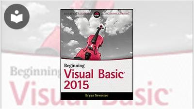 Beginning Visual Basic 2015 Book - EVERYONE - Skillsoft