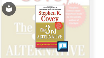 The 3rd Alternative: Solving Life's Most Difficult Problems Book ...