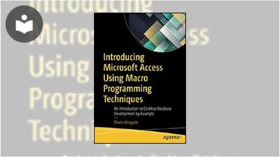 Introducing Microsoft Access Using Macro Programming Techniques: An ...