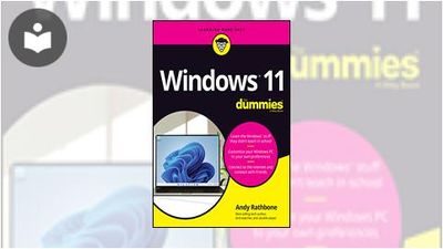 Windows 11 For Dummies Book - EVERYONE - Skillsoft