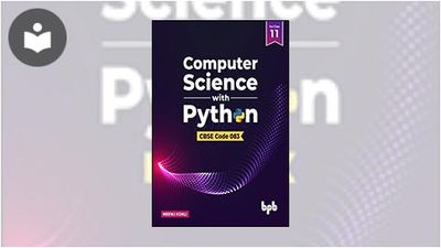 Computer Science with Python: CBSE Code 083 Book - EVERYONE - Skillsoft