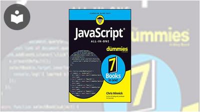 chapter 1: jumping into javascript javascript all in... JavaScript All-in-One For Dummies Book - EVERYONE - Skillsoft