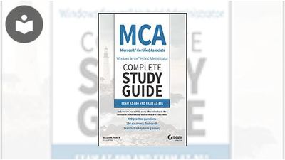MCA Microsoft Certified Associate Windows Server Hybrid Administrator ...