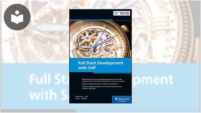 Full Stack Development with SAP Book - EVERYONE - Skillsoft