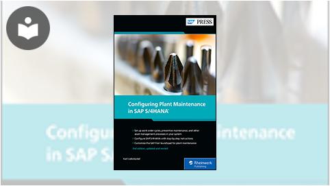 Configuring Plant Maintenance in SAP S/4HANA, 2nd Edition 2025 Book -  EVERYONE - Skillsoft
