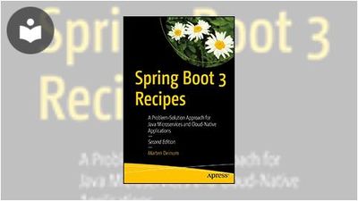 Spring Boot 3 Recipes: A Problem-Solution Approach for Java ...
