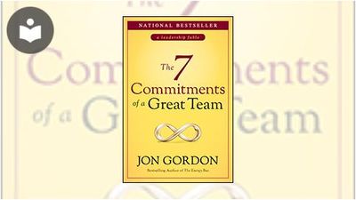 The 7 Commitments of a Great Team Book - EVERYONE - Skillsoft