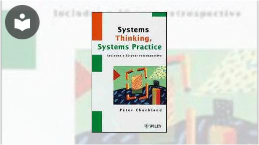Systems Thinking, Systems Practice Book - EVERYONE - Skillsoft