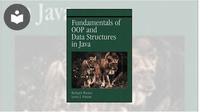 Fundamentals of OOP and Data Structures in Java Book - EVERYONE - Skillsoft