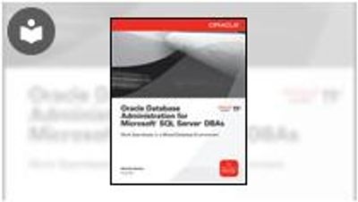 Oracle Database Administration for Microsoft SQL Server DBAs Book ...