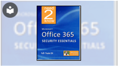 Microsoft Office 365 Security Essentials Book - EVERYONE - Skillsoft