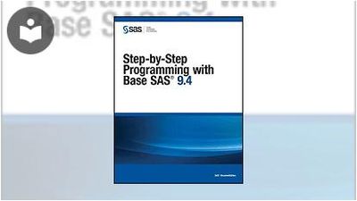 Step-by-Step Programming with Base SAS 9.4 Book - EVERYONE - Skillsoft