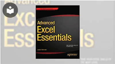 Advanced Excel Essentials Book - EVERYONE - Skillsoft