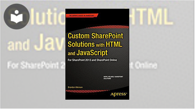 Custom SharePoint Solutions with HTML and JavaScript: For SharePoint ...