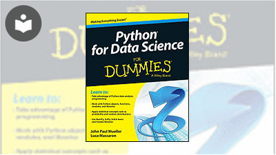 Python for Data Science For Dummies Book - EVERYONE - Skillsoft