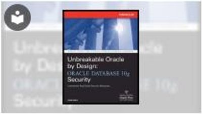 Effective Oracle Database 10g Security by Design Book - EVERYONE ...