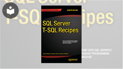 SQL Server T-SQL Recipes, Fourth Edition Book - EVERYONE - Skillsoft